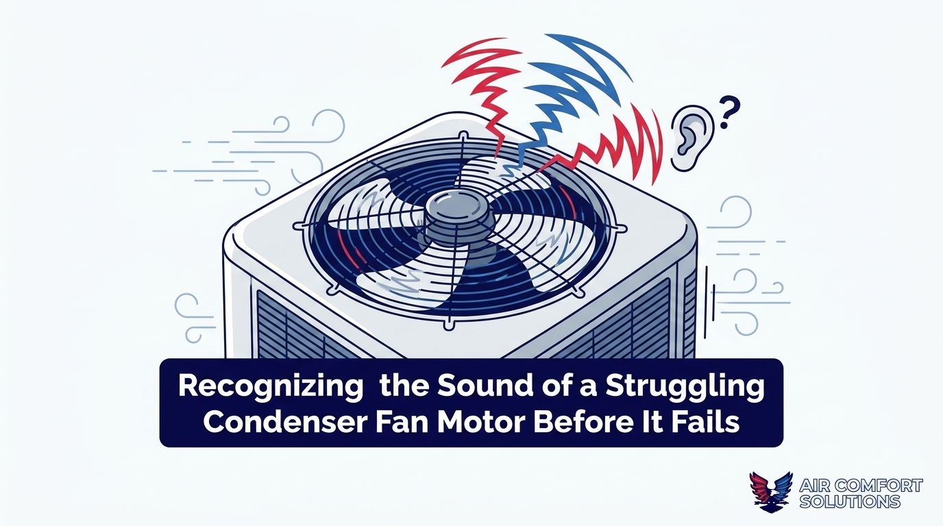Recognizing the Sound of a Struggling Condenser Fan Motor