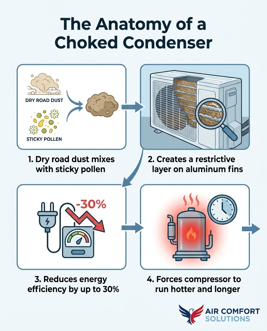 The Anatomy of a Choked Condenser