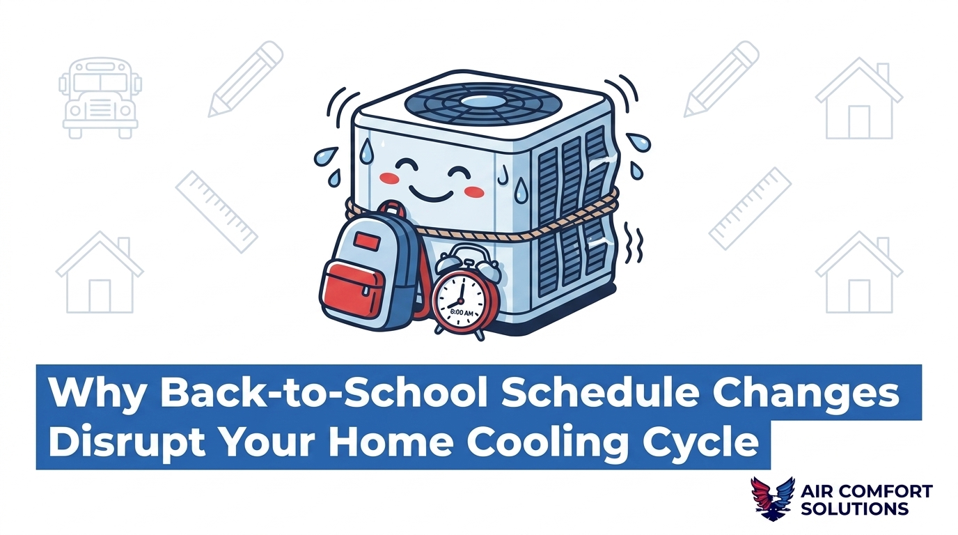 How Back-to-School Schedule Changes Disrupt Your Home Cooling Cycle