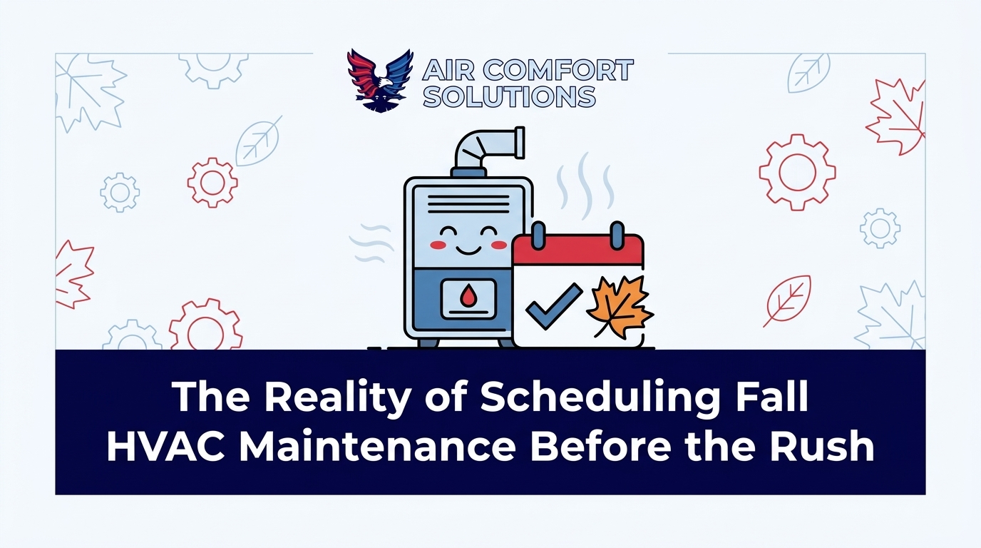 The Reality of Scheduling Fall HVAC Maintenance Before the Rush