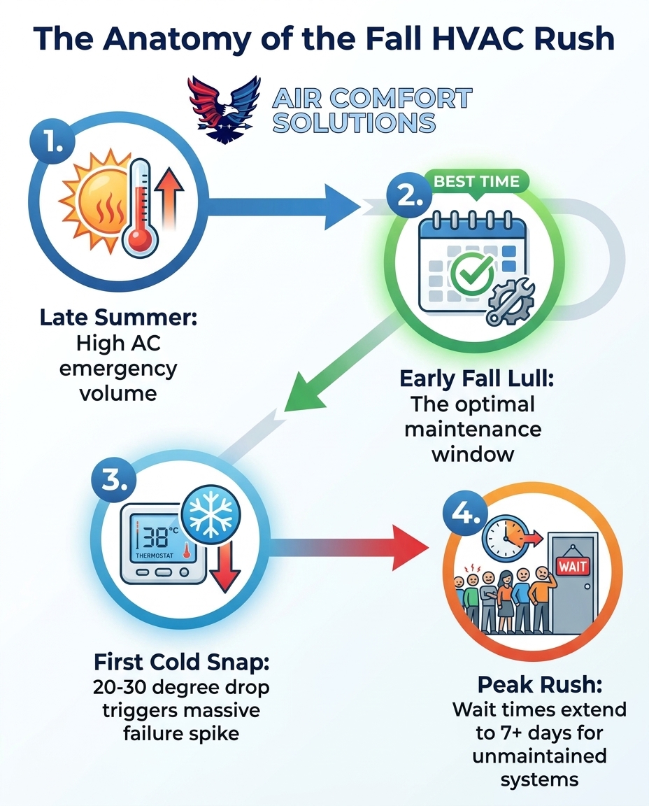 The Anatomy of the Fall HVAC Rush