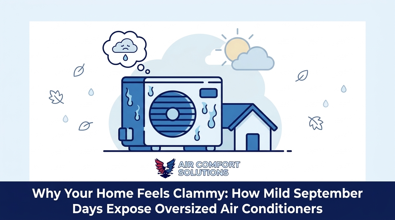 How Mild September Days Expose Oversized Air Conditioners