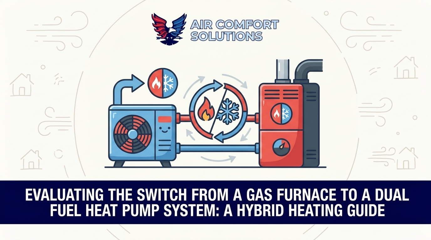 Evaluating the Switch from a Gas Furnace to a Dual Fuel Heat Pump System