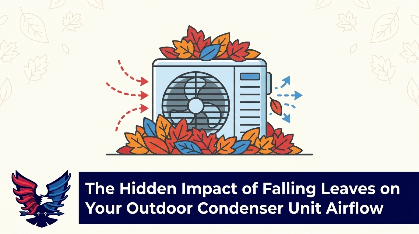 The Impact of Falling Leaves on Your Outdoor Condenser Unit Airflow
