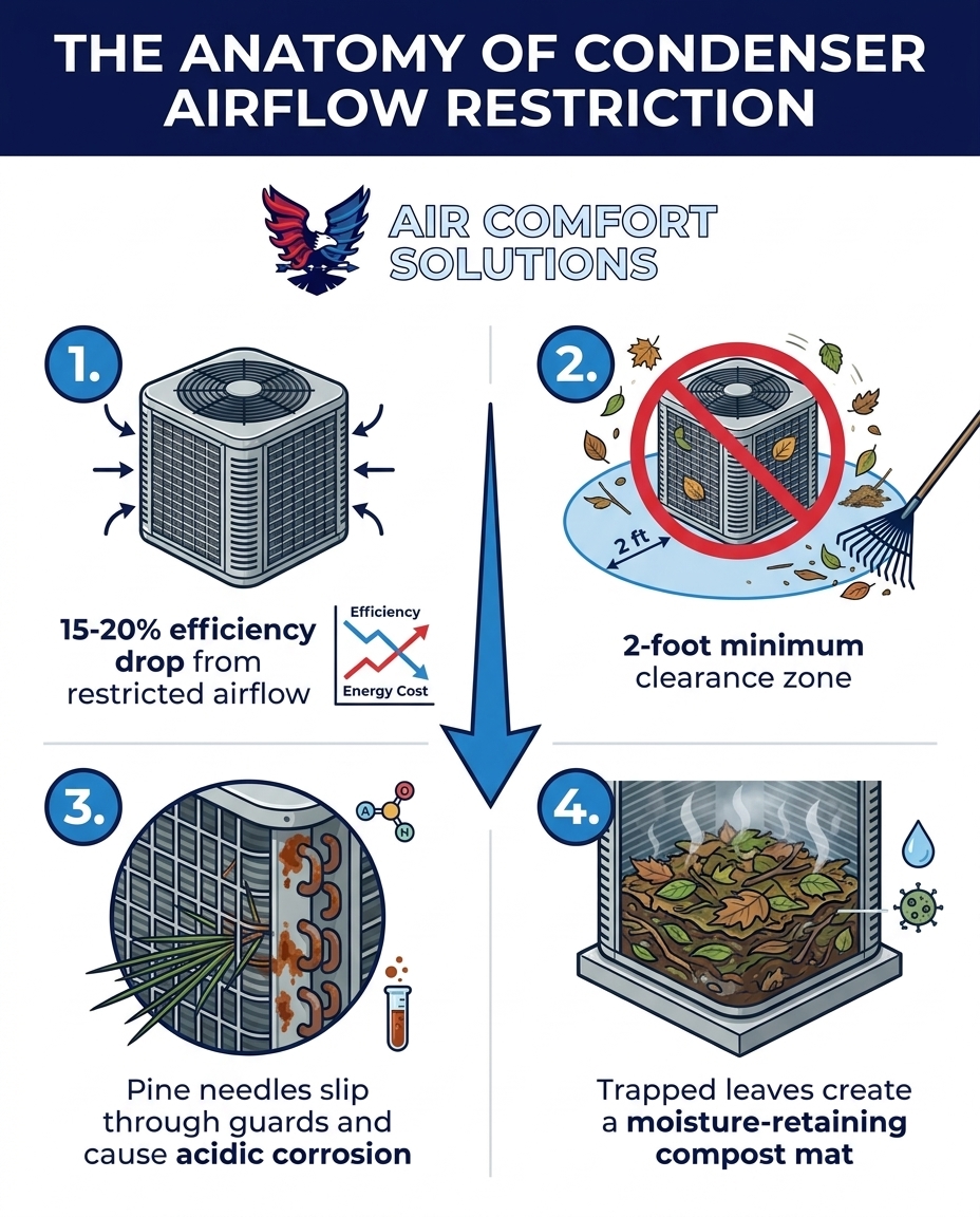 The Anatomy of Condenser Airflow Restriction