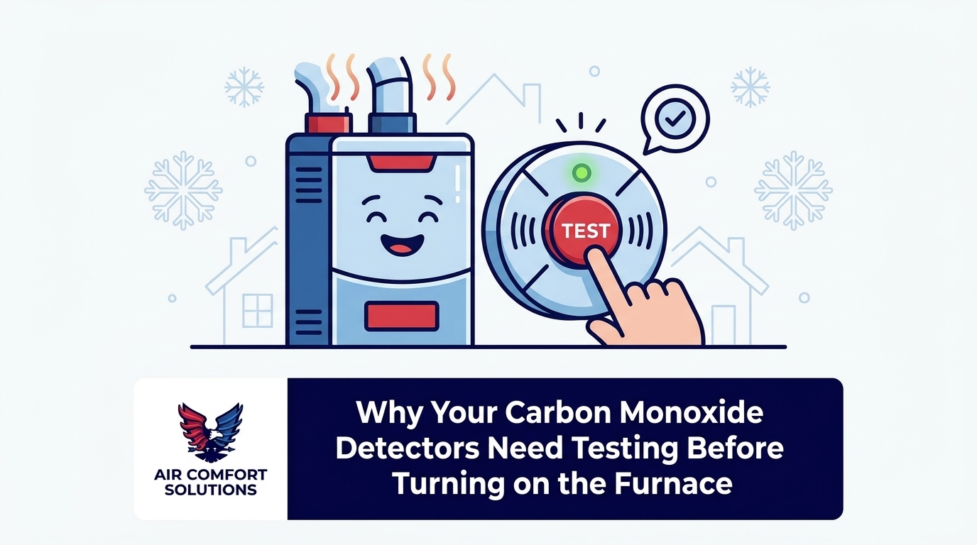 Why Your Carbon Monoxide Detectors Need Testing Before Turning on the Furnace