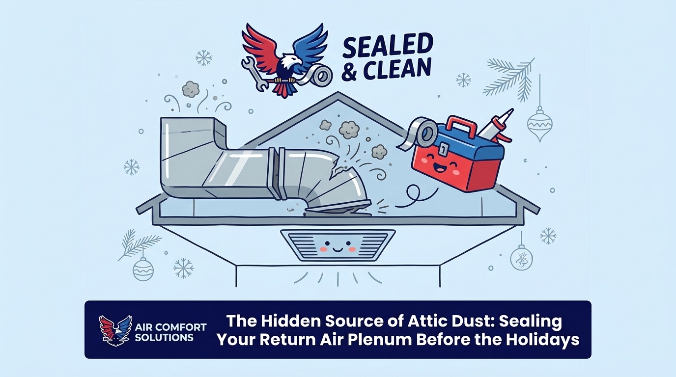 The Value of Sealing Your Return Air Plenum Before the Holidays