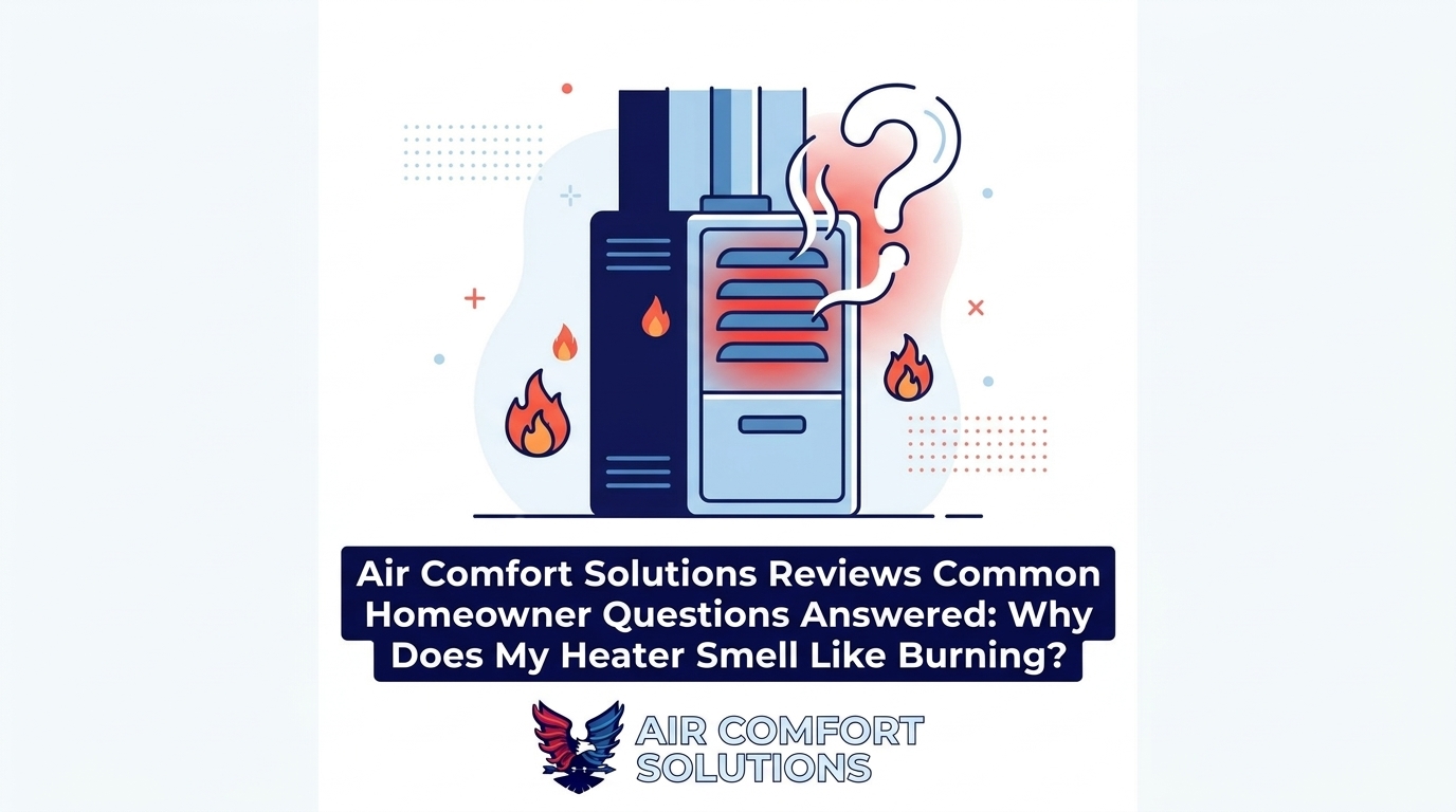 Air Comfort Solutions Reviews Common Homeowner Questions Answered: Why Does My Heater Smell Like Burning?