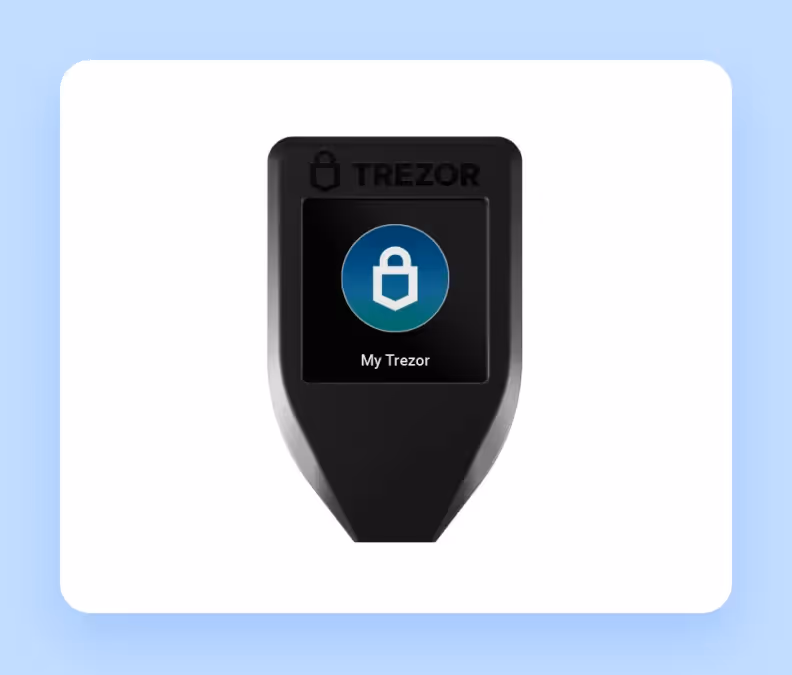 Photo of Trezor Model T