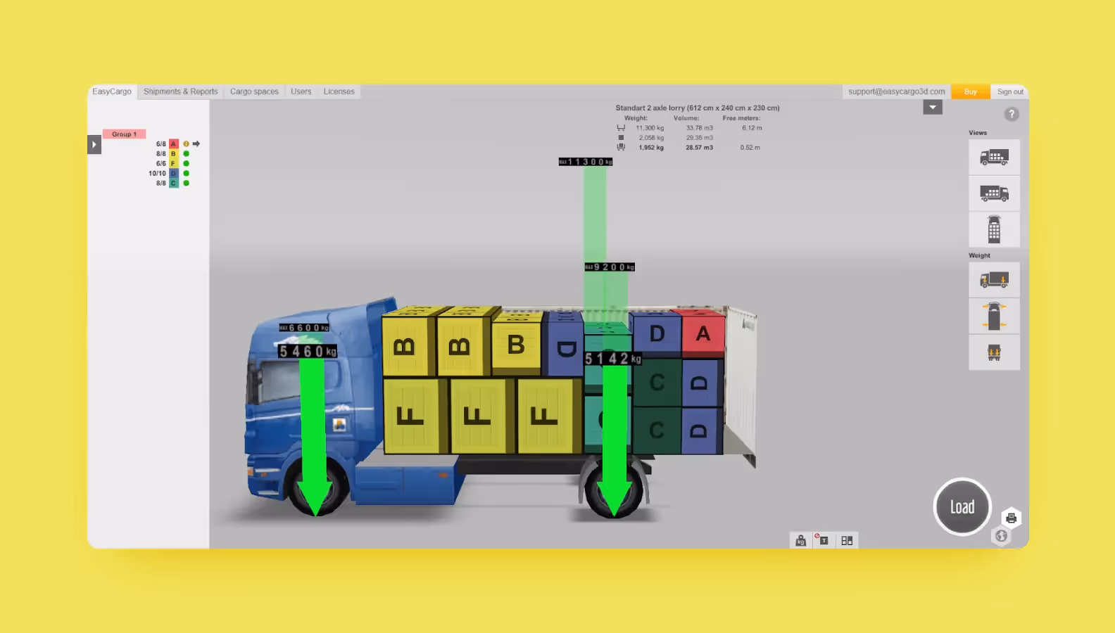 EasyCargo screenshot