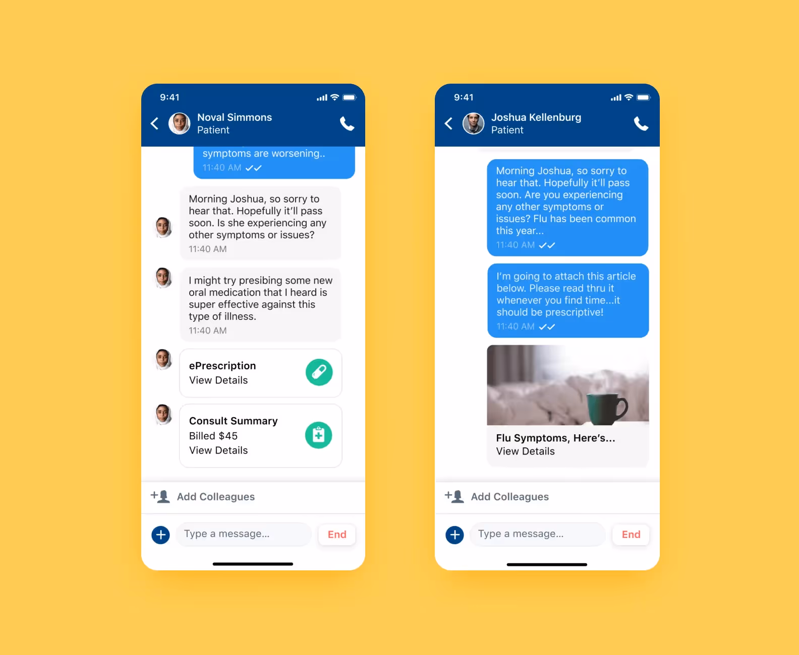 Medici app screenshot