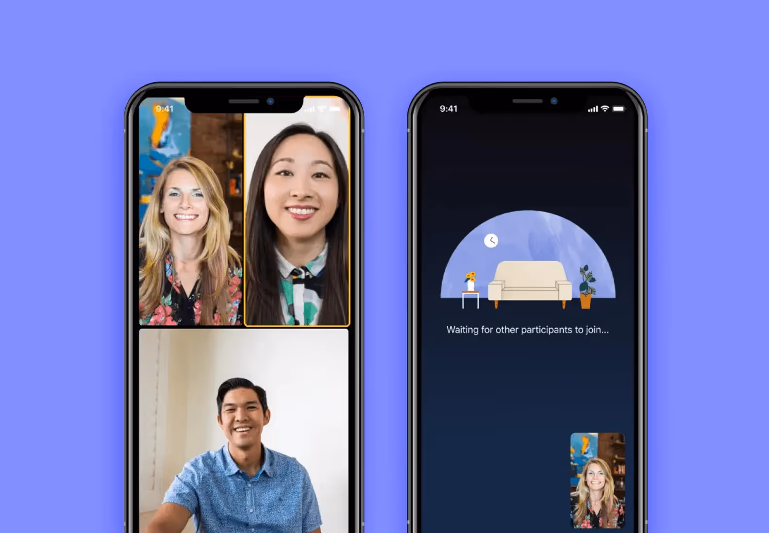 Telehealth app screenshot