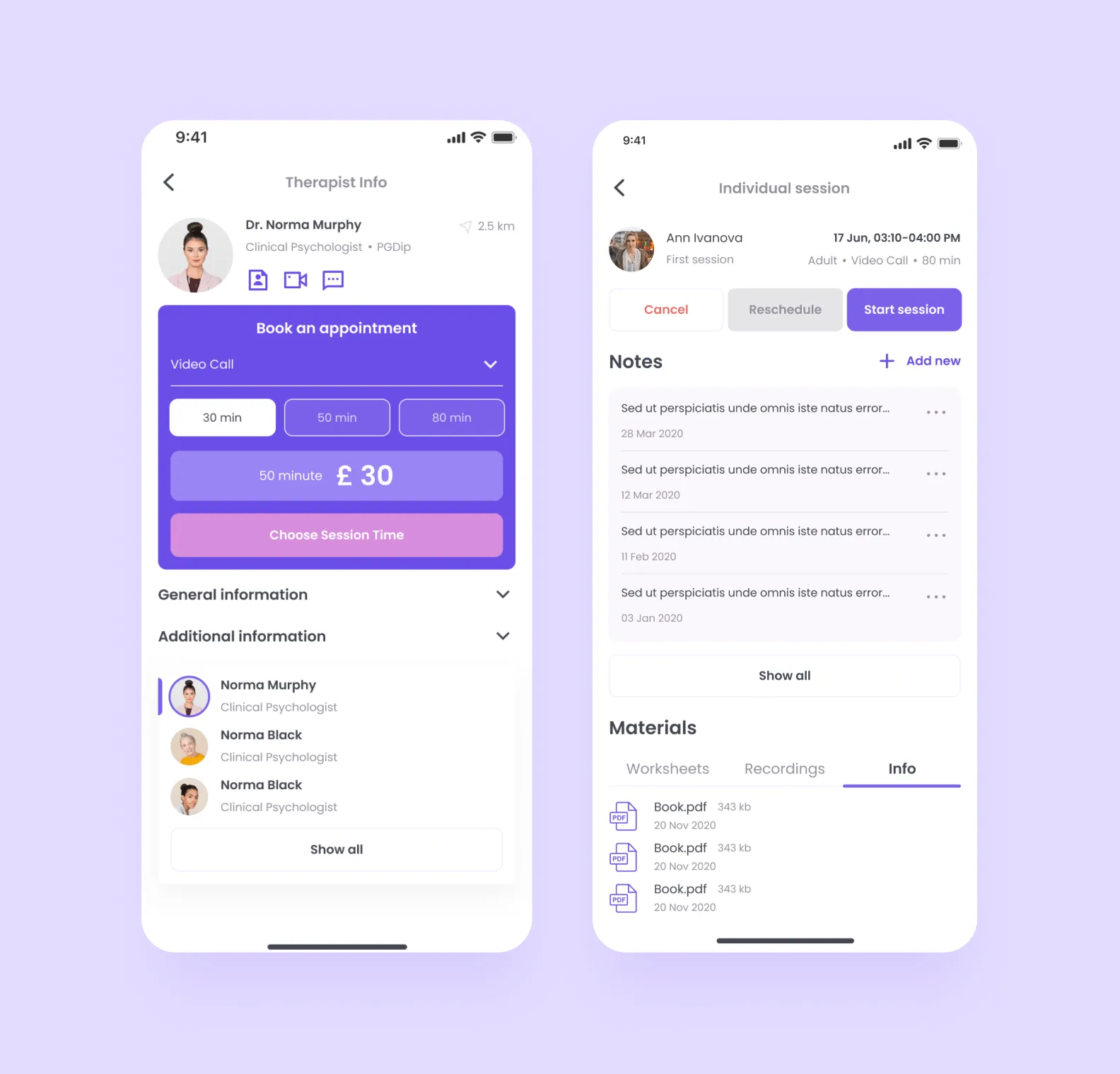 Medtech app example