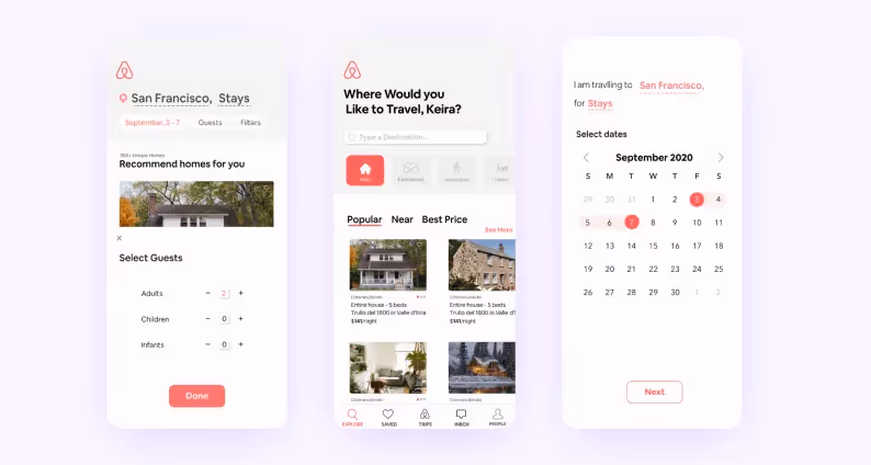 приложения на react native — airbnb