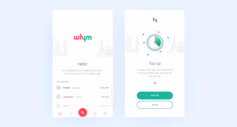 приложения на react native - whym