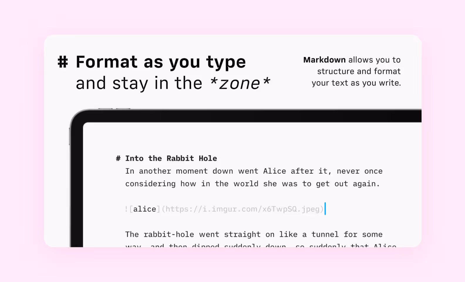 Скриншот приложения iA Writer