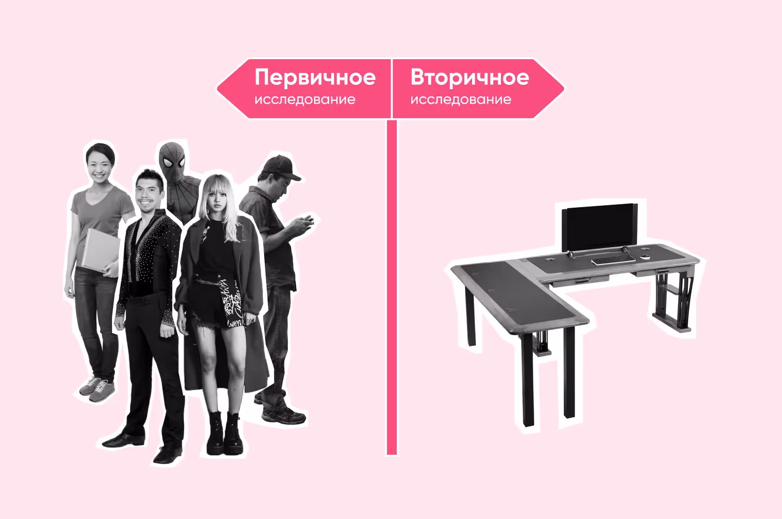 Есть два пути: первичные исследования и вторичные