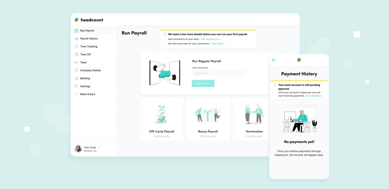 Headcount app