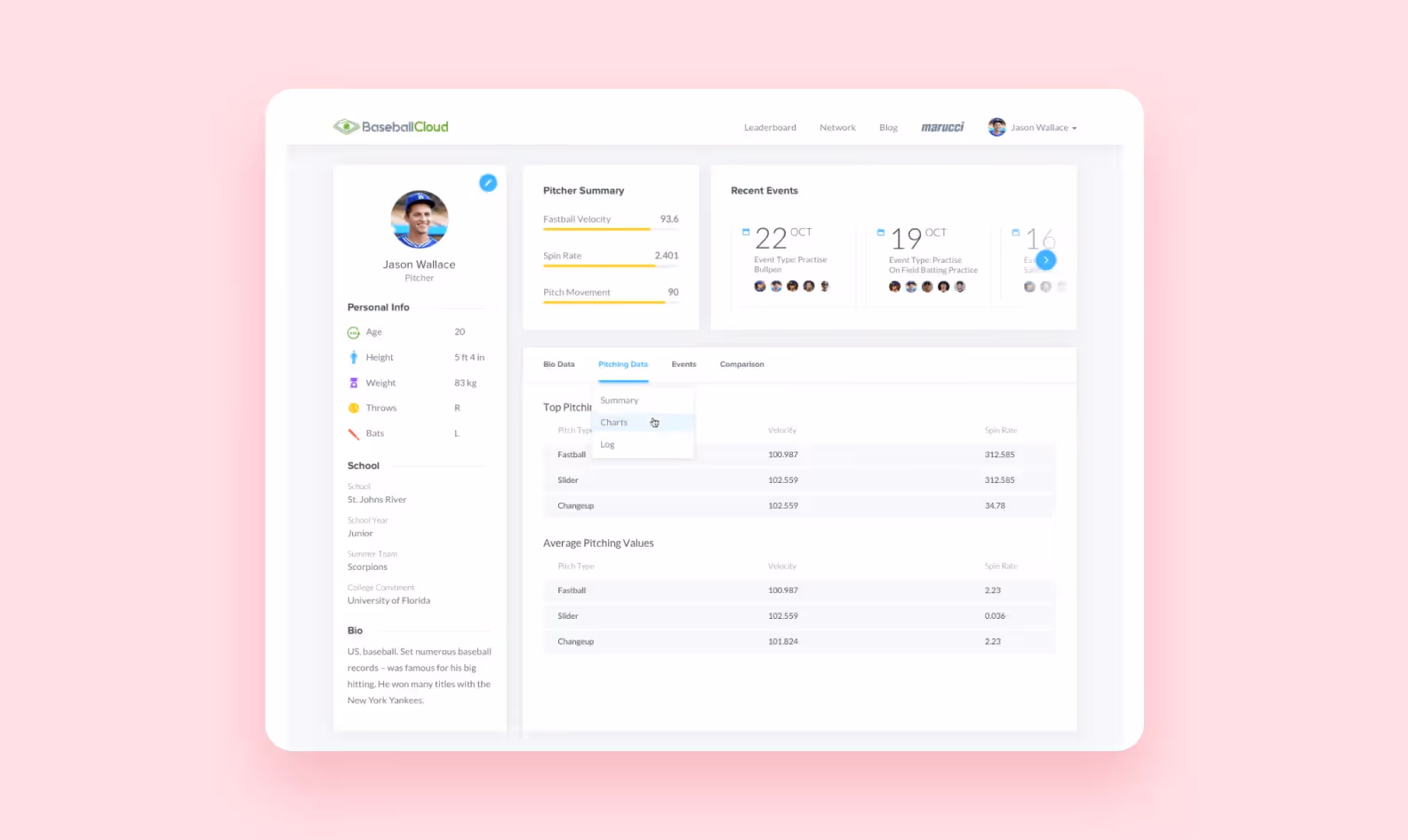 Пример аналитики