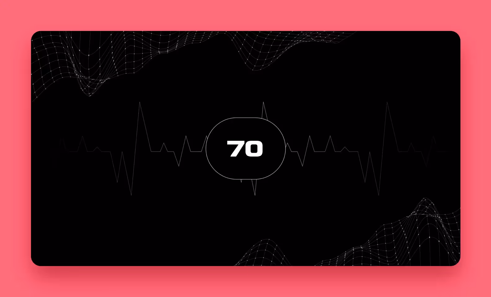 Экран с пульсом игрока