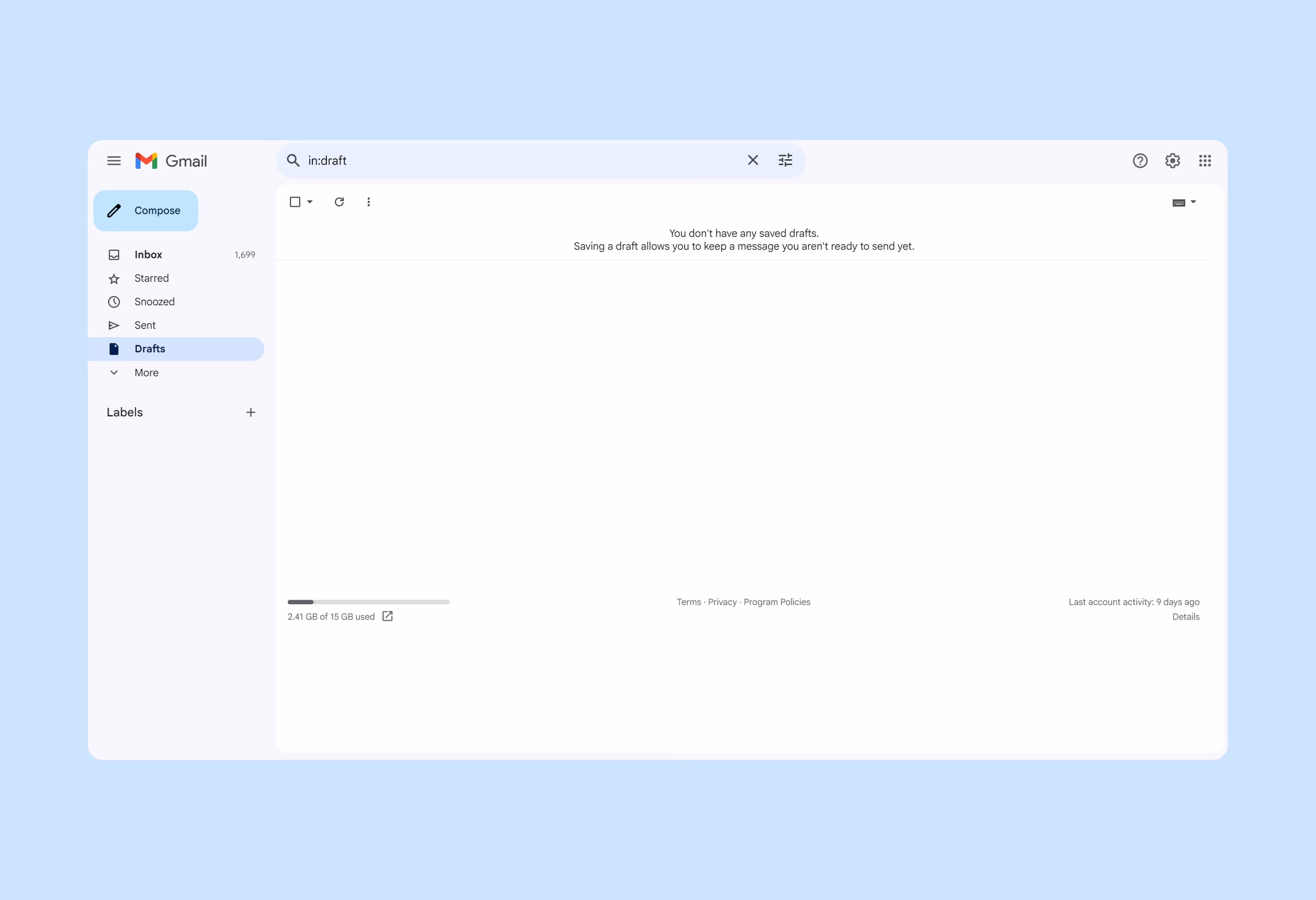 Gmail, как и многие другие почтовые агенты, является одностраничным приложением.