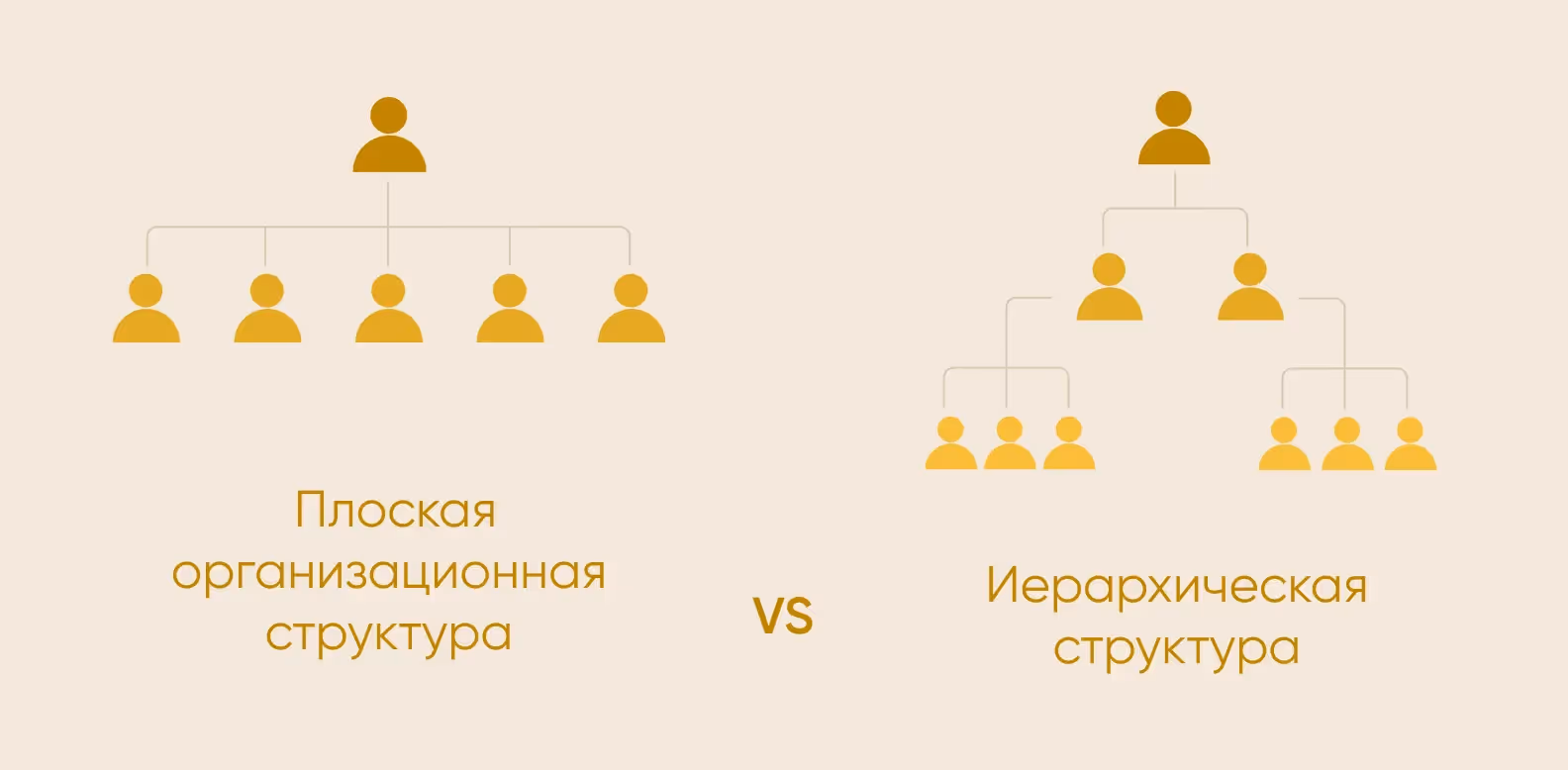 плоская структура управления