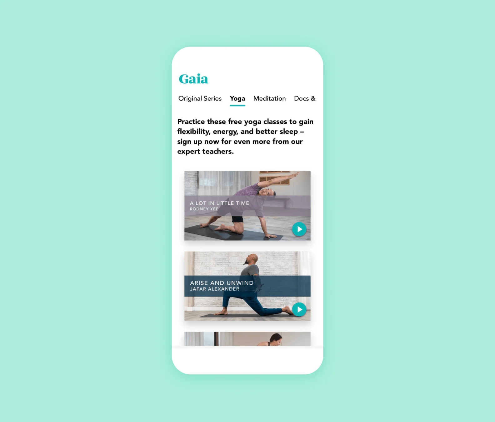 Приложение Gaia
