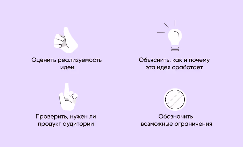 этапы проверки концепта