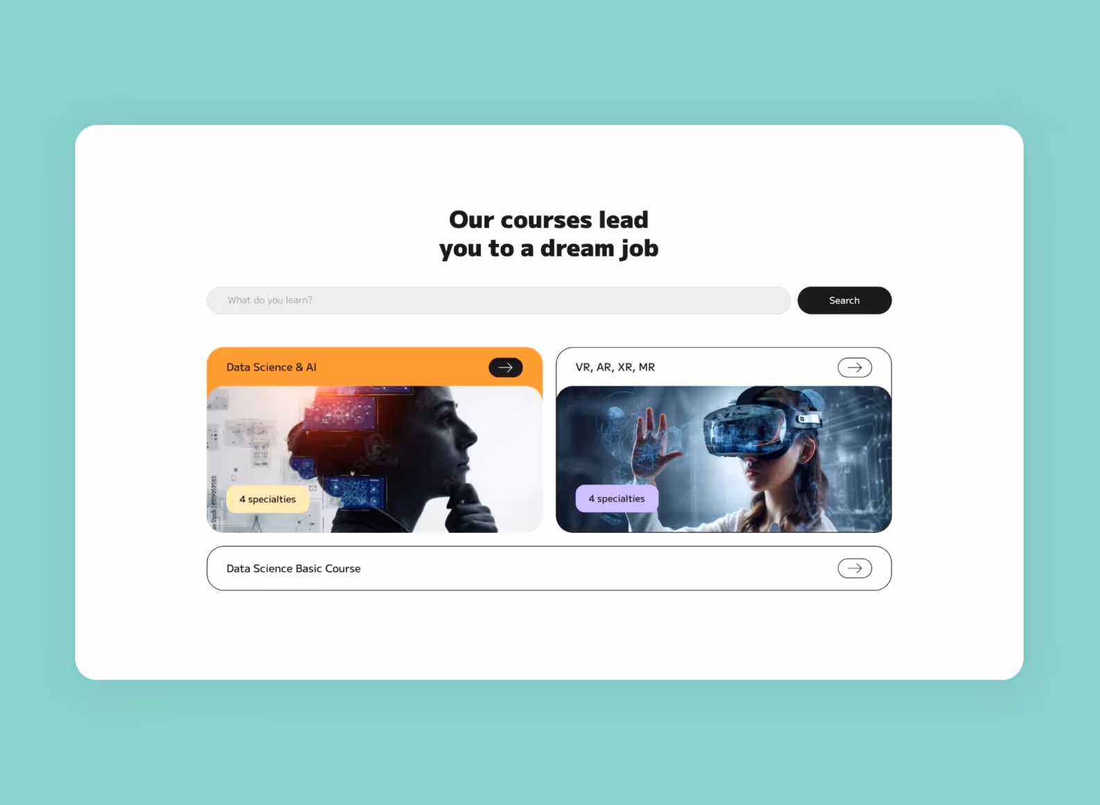 Лендинг для продвижения платформы Zeroney