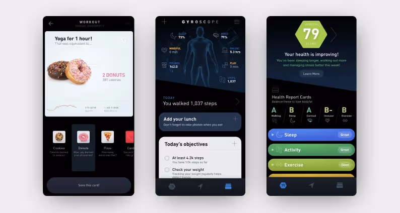 best react native apps — gyroscope