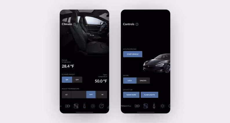 best react native apps — tesla