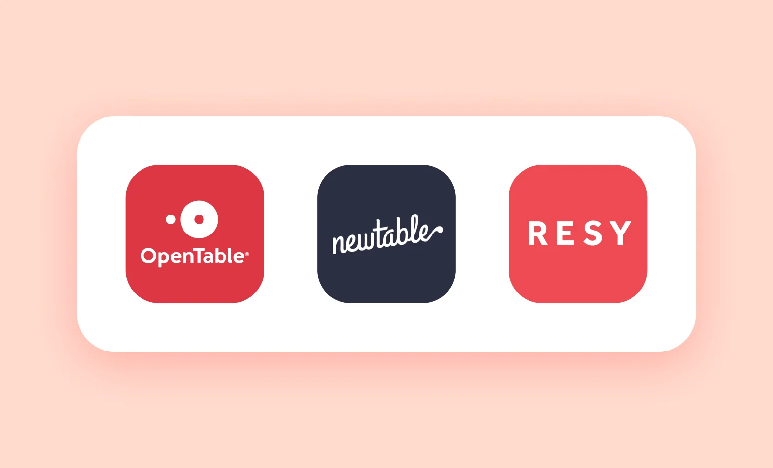 Examples of reservation apps