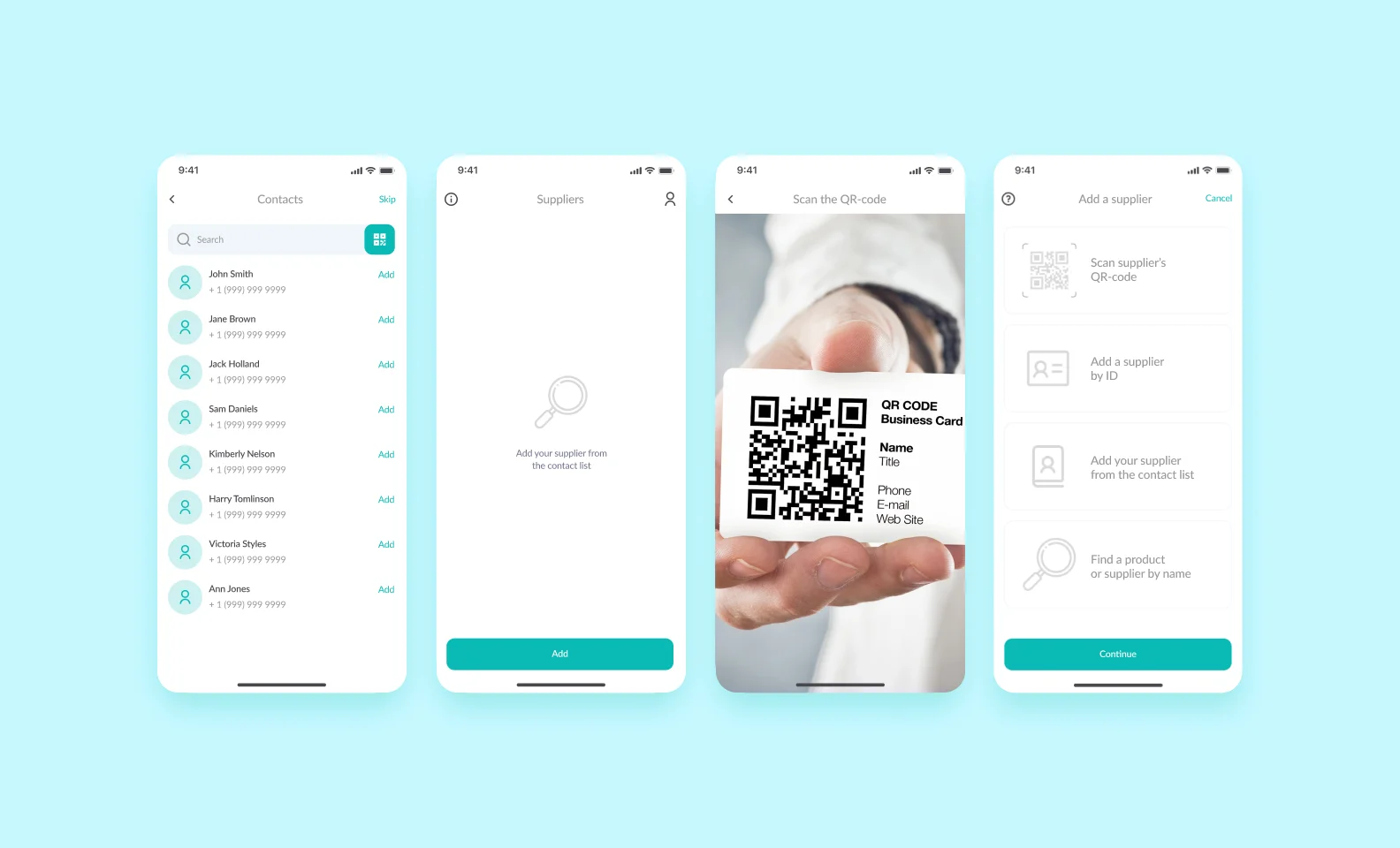 Grecha.pro helps restaurants search for suppliers with QR code