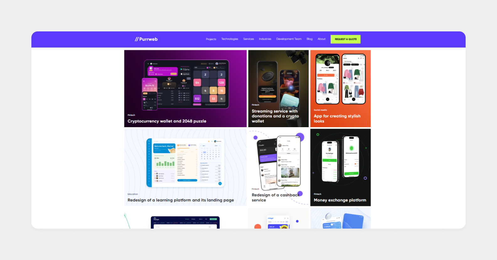 Portfolio sample