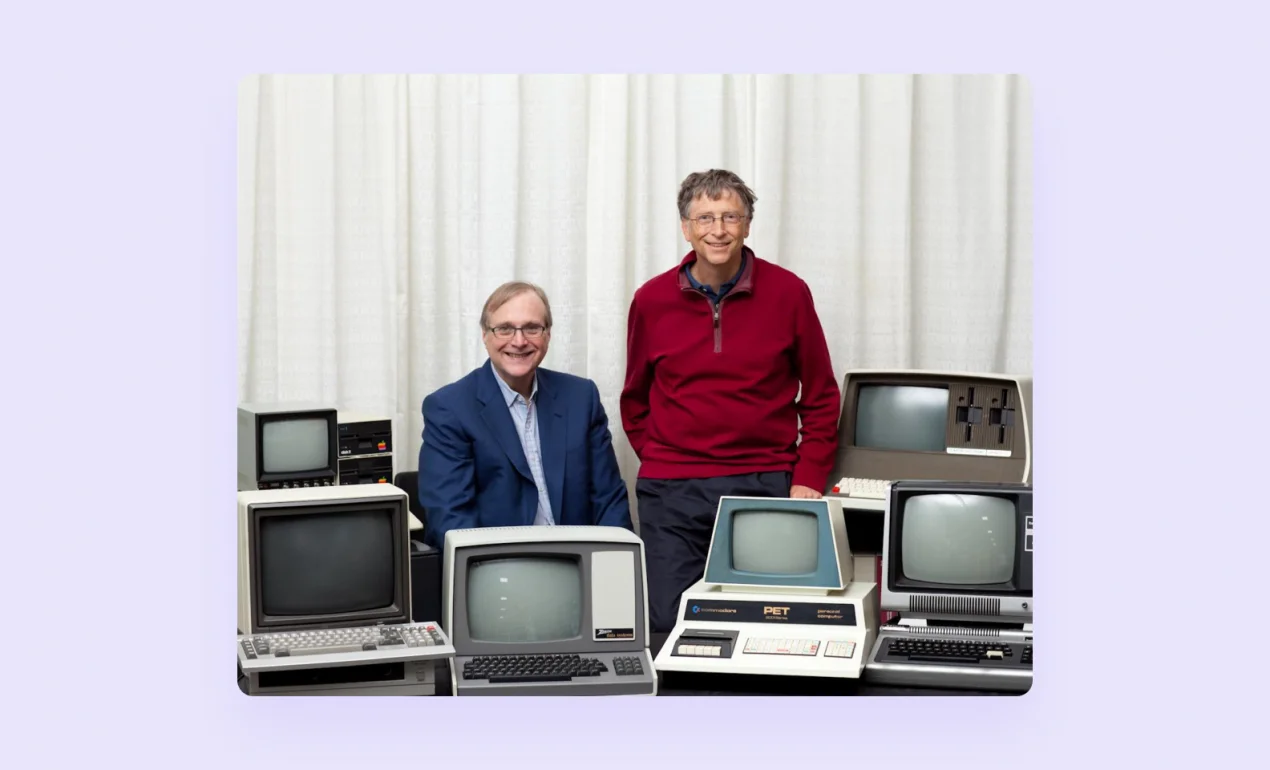Paul Allen and Bill Gates