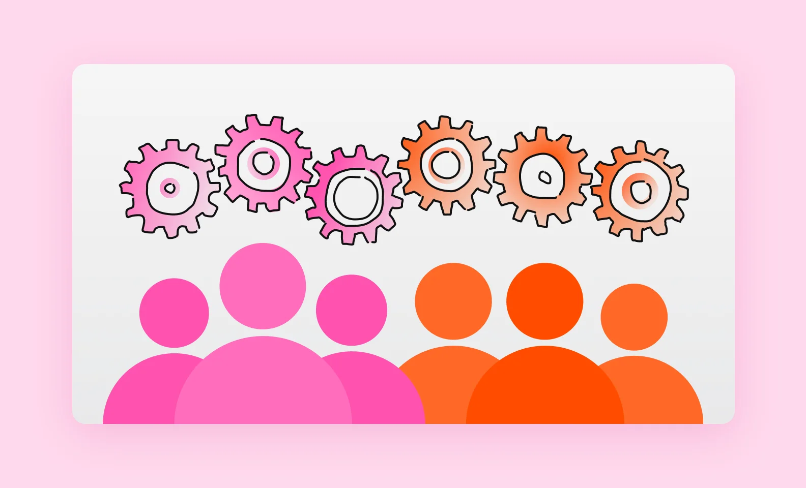 in-house and outsourced teams