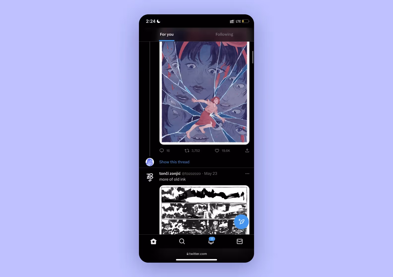 X (ex-Twitter) screenshot