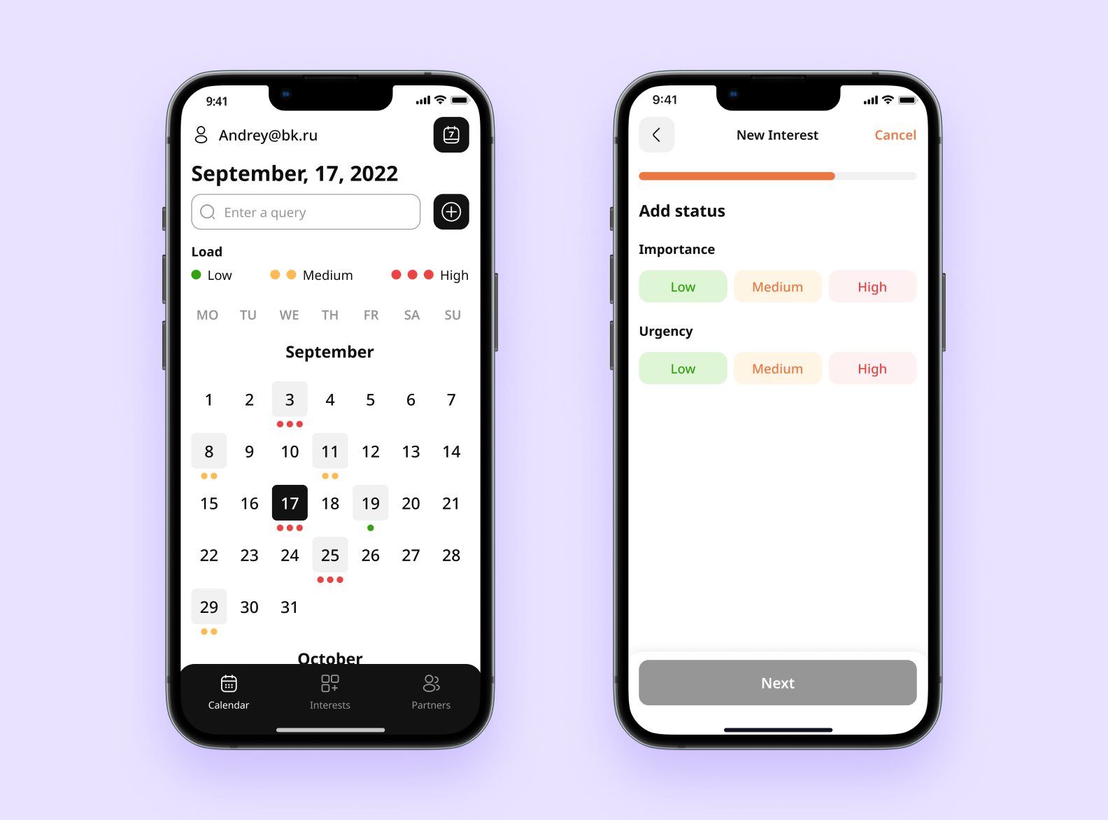 Koblik. A CRM system with a clean calendar and event tracking.