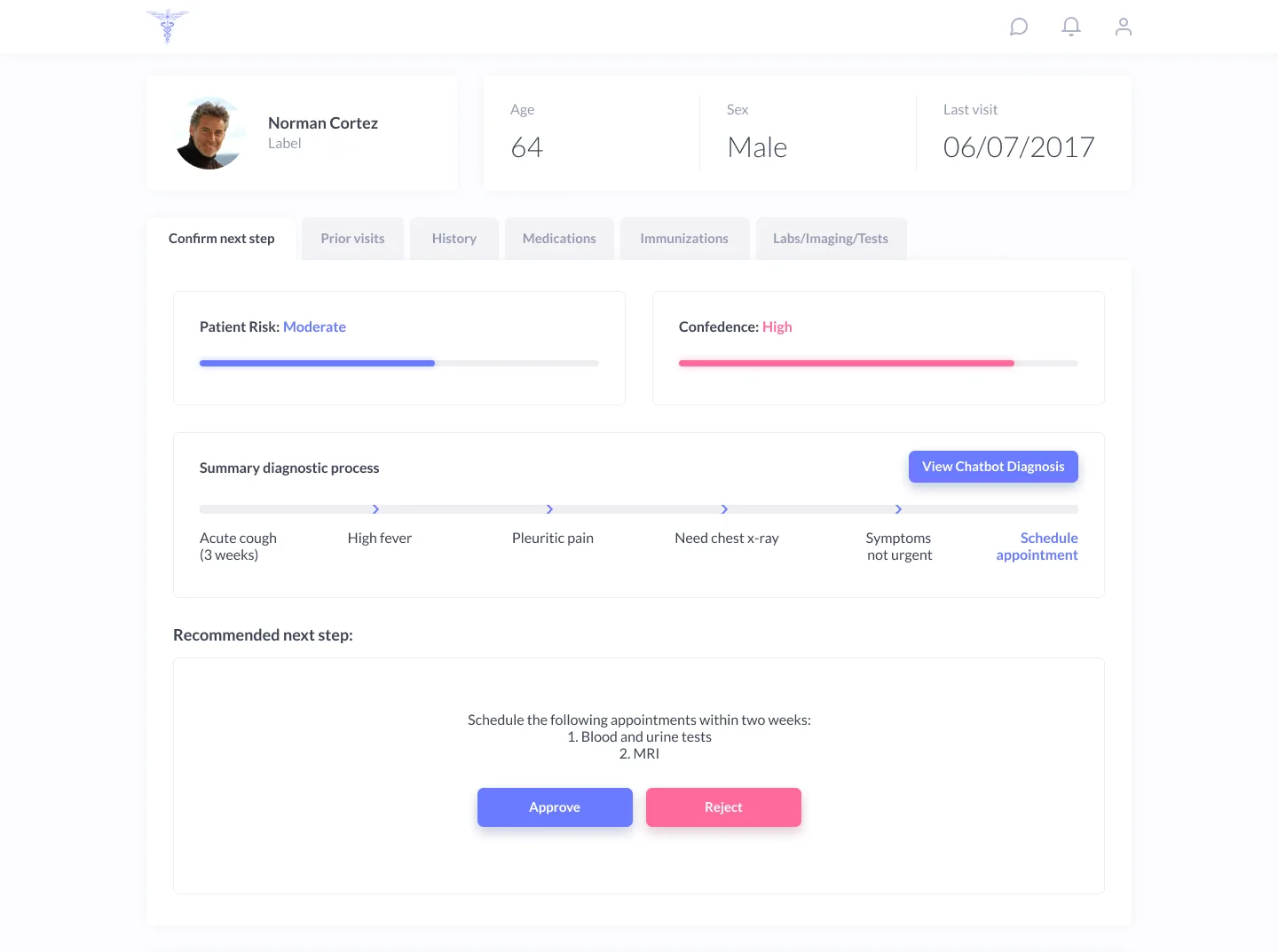 Healthcare App Design - Screen 3