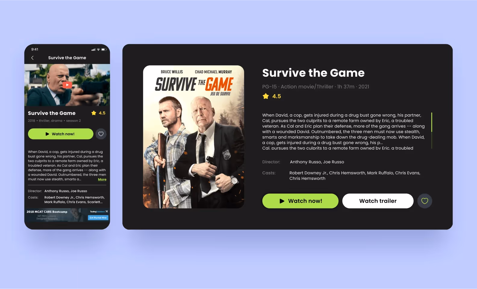 IPTV playlists contain no covers, trailers, or descriptions