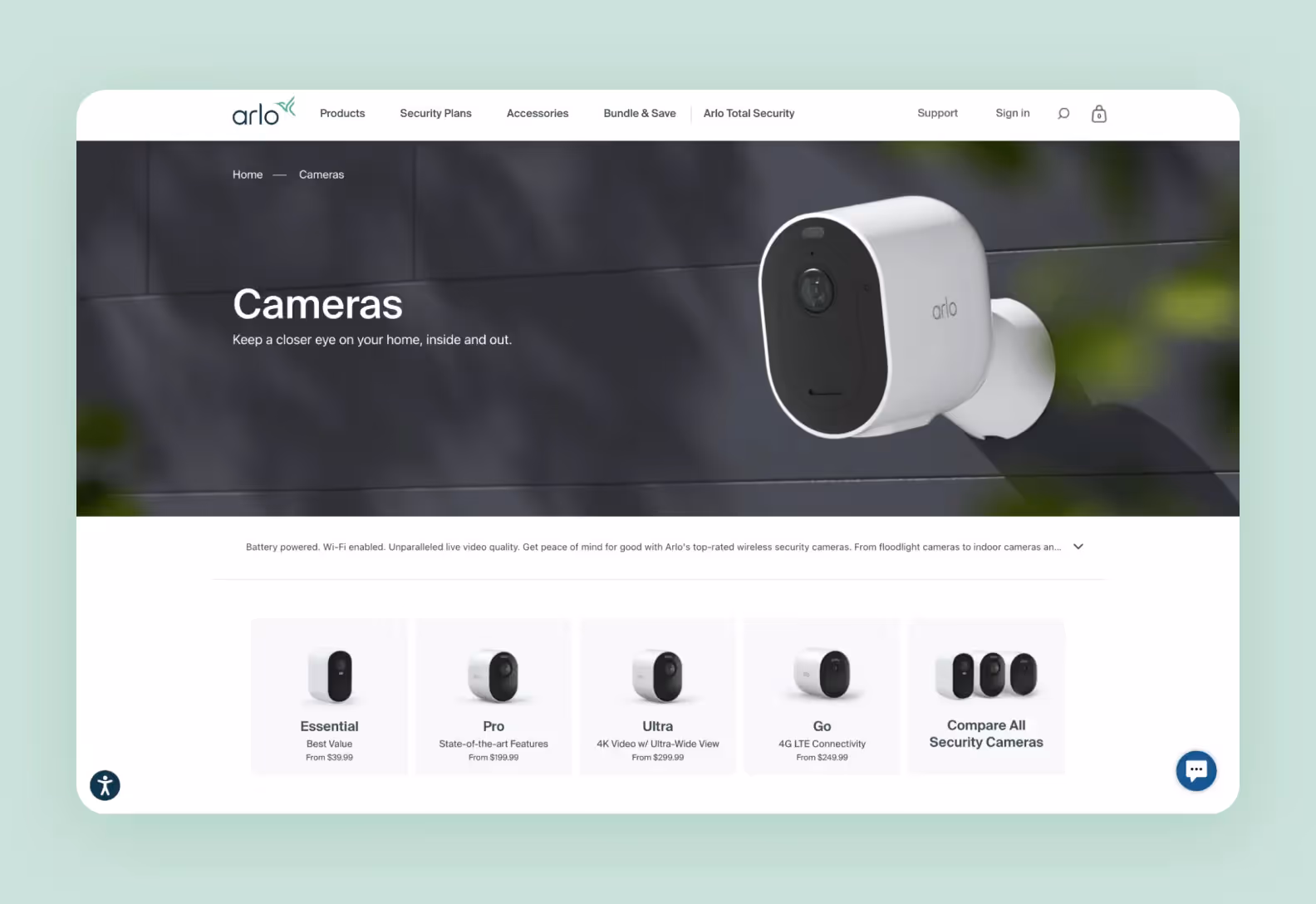 IoT security cameras