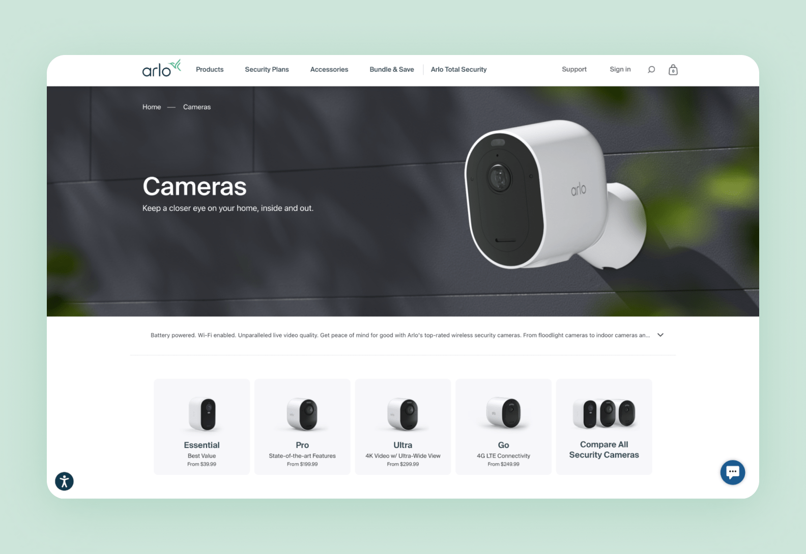 IoT security cameras