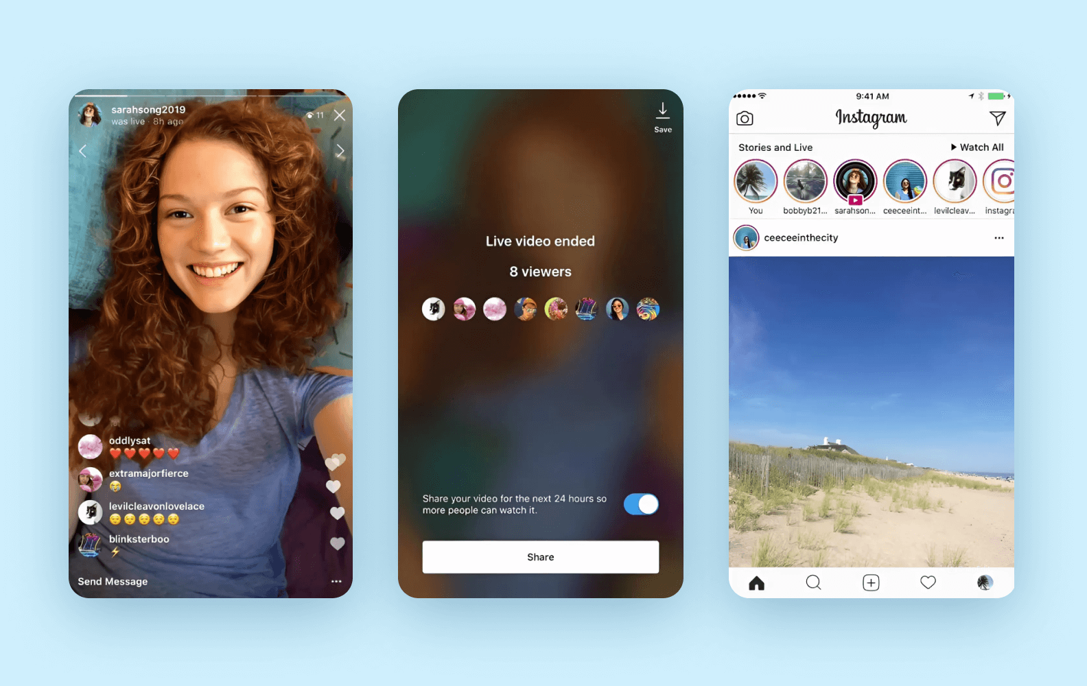 Live Story Replay
