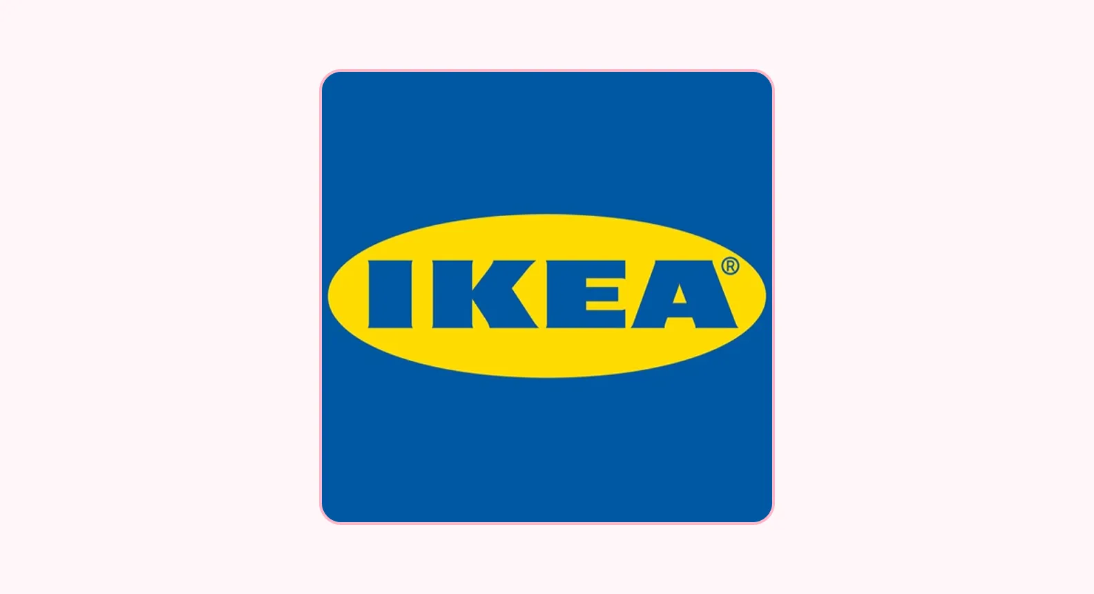 Фирменный логотип Икеи