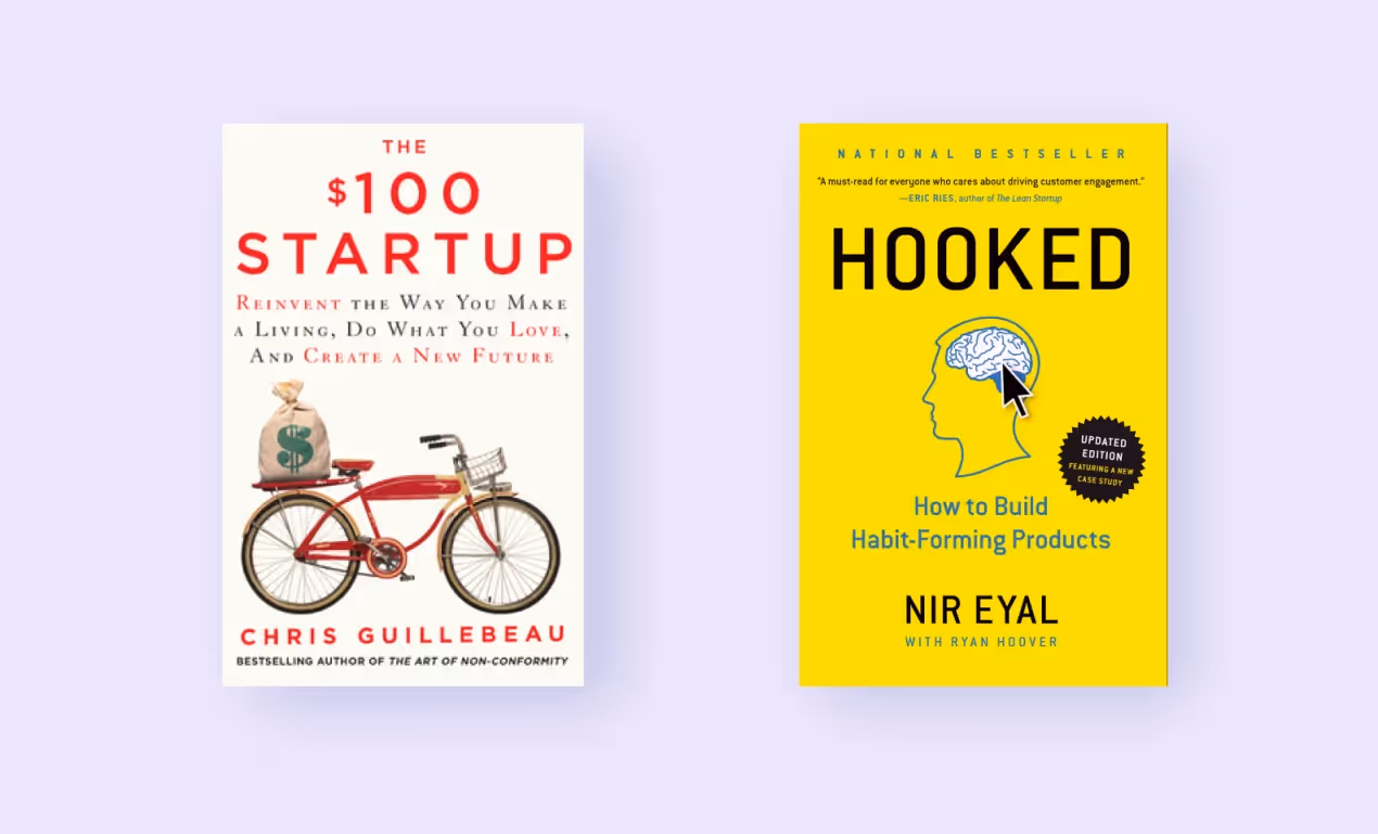 100 Startup and Hooked — best project management books