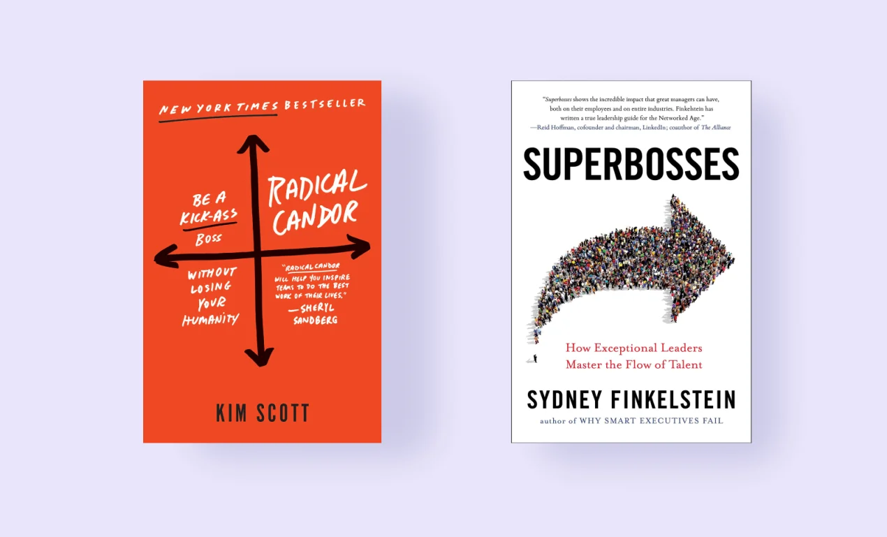 Radical Candor and Superbosses — best project management books
