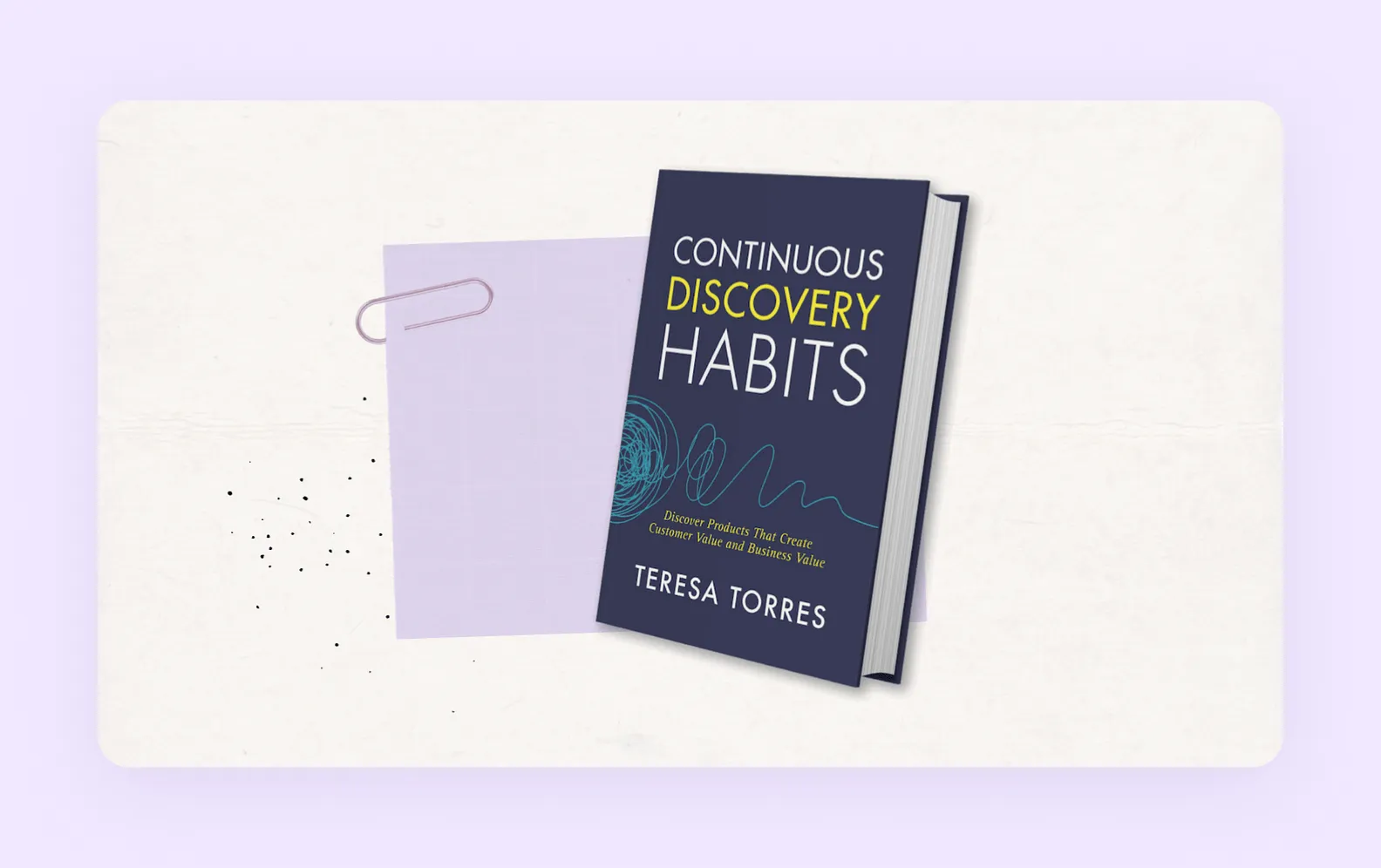 Continuous discovery habits, book cover