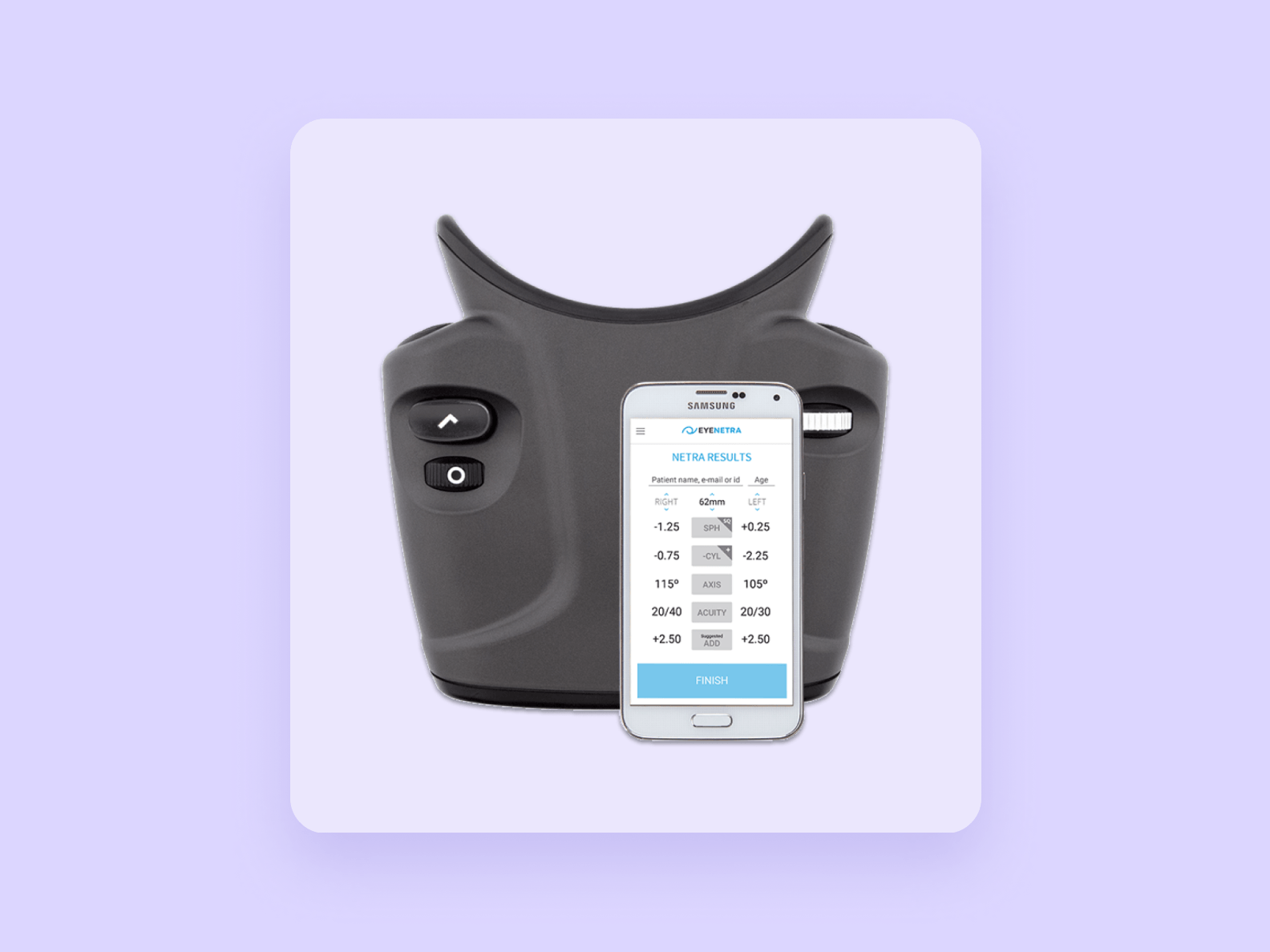 Eyenetra IoT device