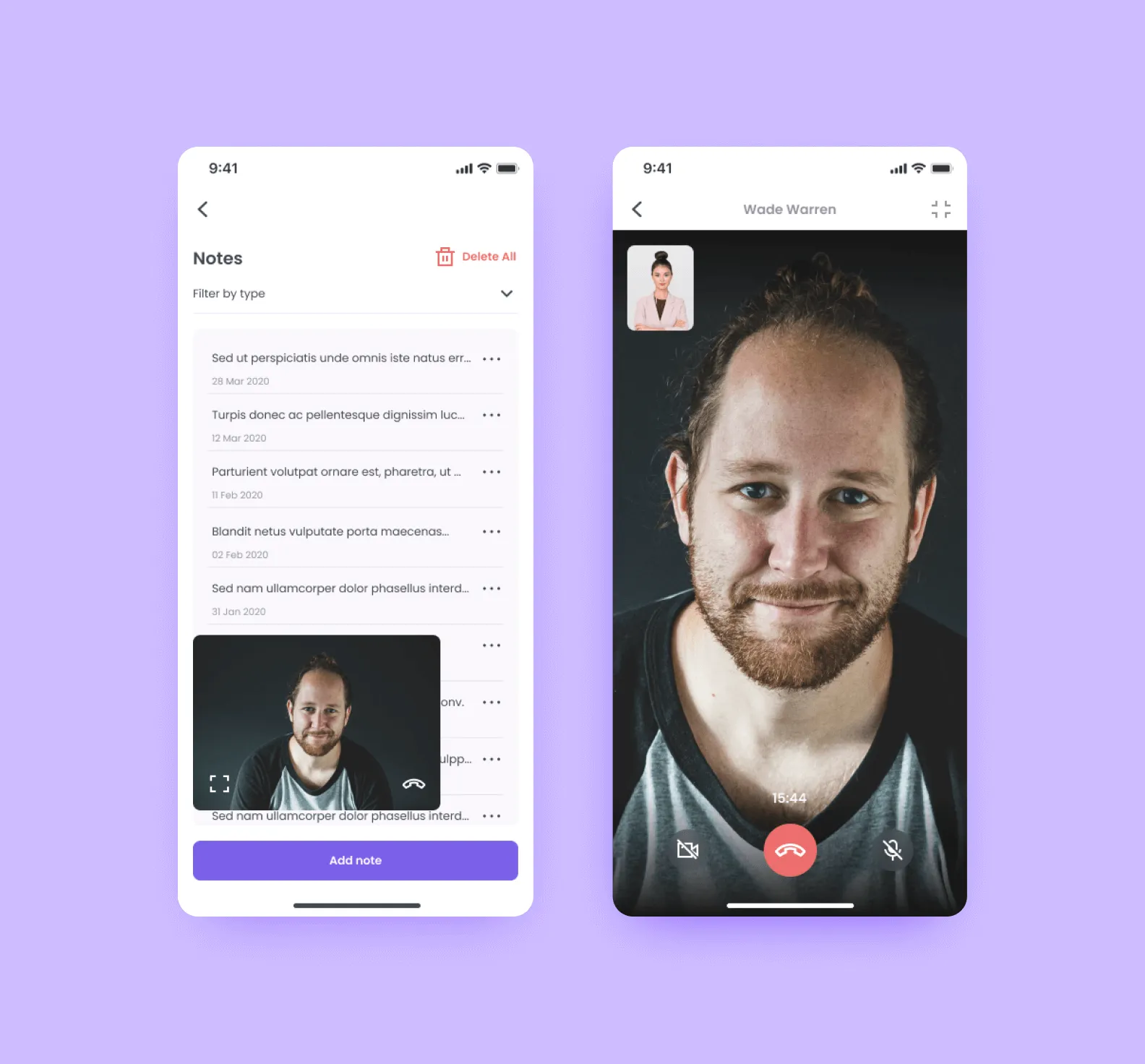 My Therapy Assistant app screen