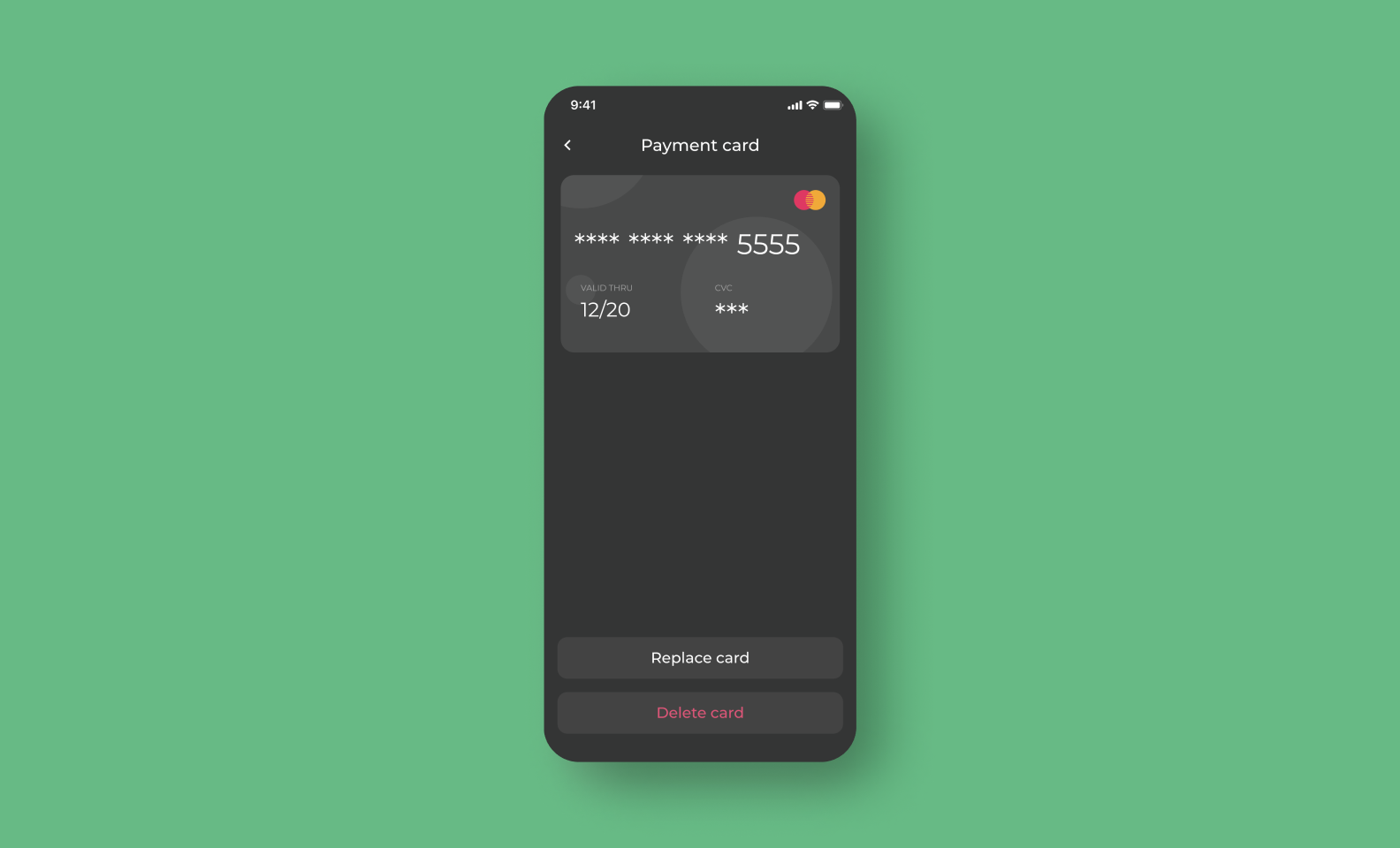 Vendify app screen